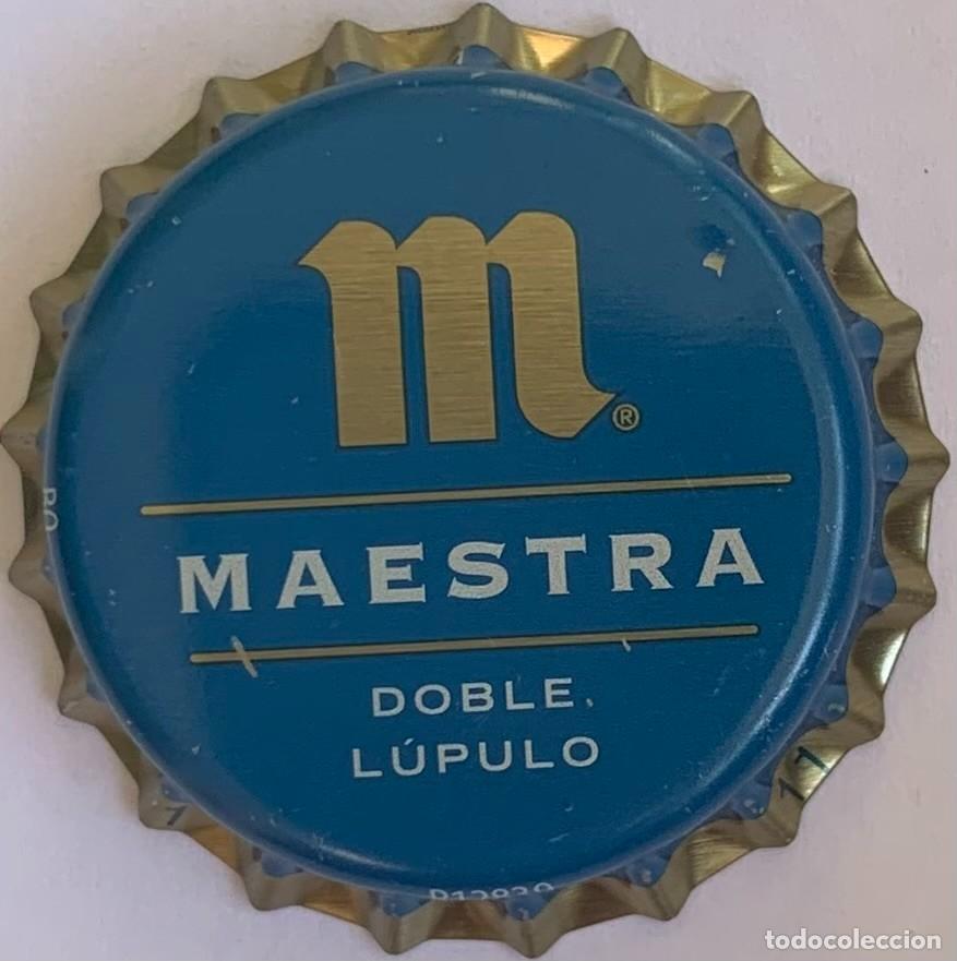 Coleccionismo de cervezas: Chapa de cerveza Mahou Maestra