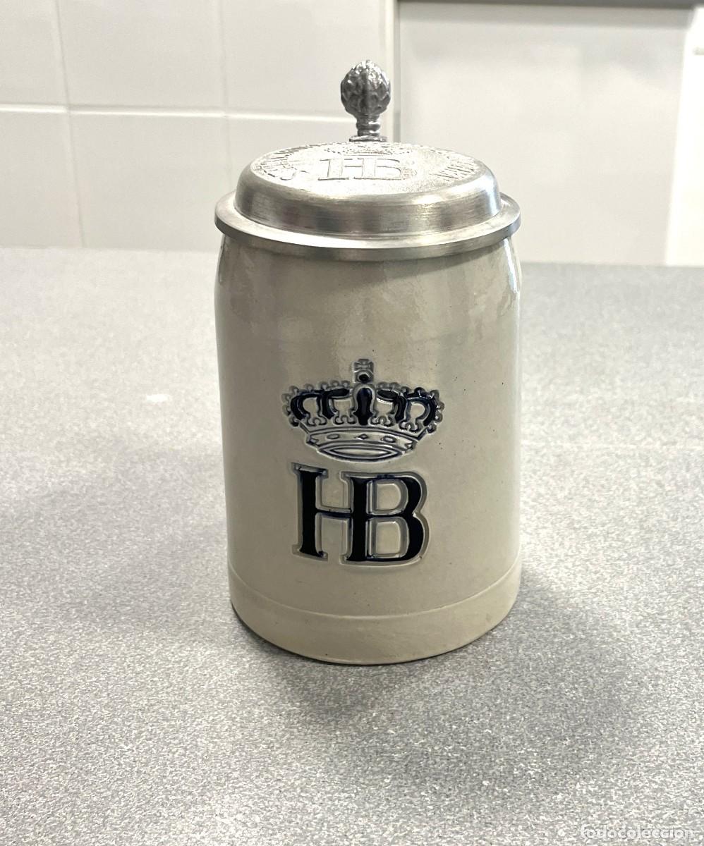 Coleccionismo de cervezas: Jarra cer&aacute;mica HB Hofbr&auml;uhaus M&uuml;nchen