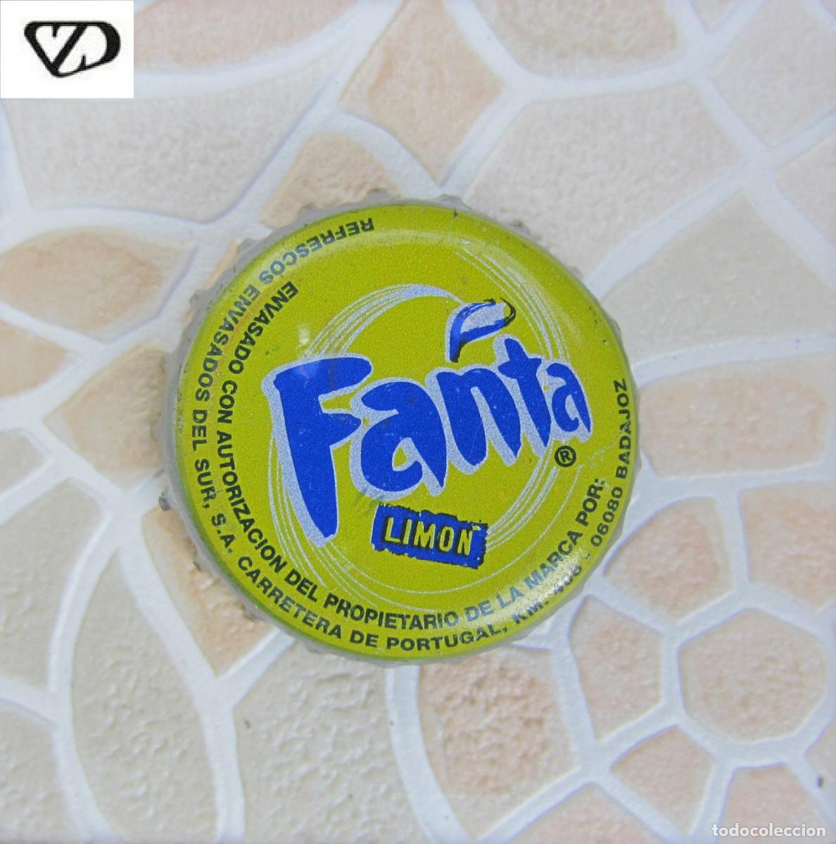 Coleccionismo de cervezas: CHAPAS TAPON CORONA CHAPA REFRESCO FANTA LIMON
