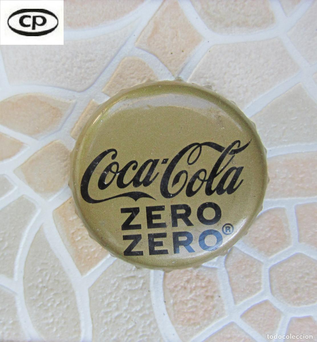 Coleccionismo de cervezas: CHAPAS TAPON CORONA CHAPA COCA COLA ZERO