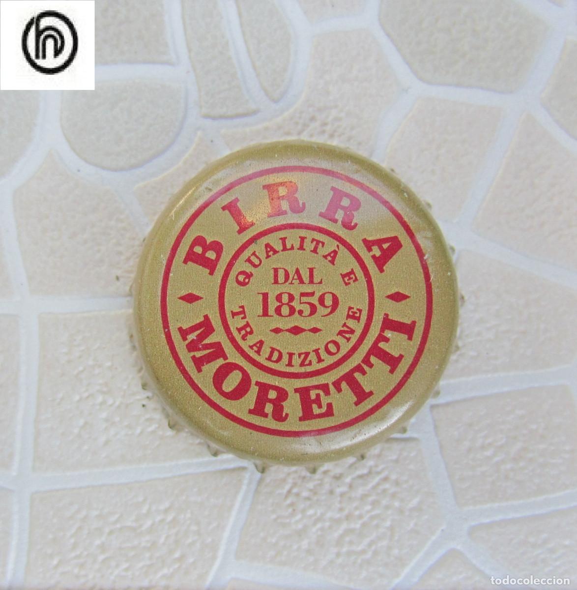 Coleccionismo de cervezas: CHAPAS TAPON CORONA CHAPA CERVEZA MORETTI