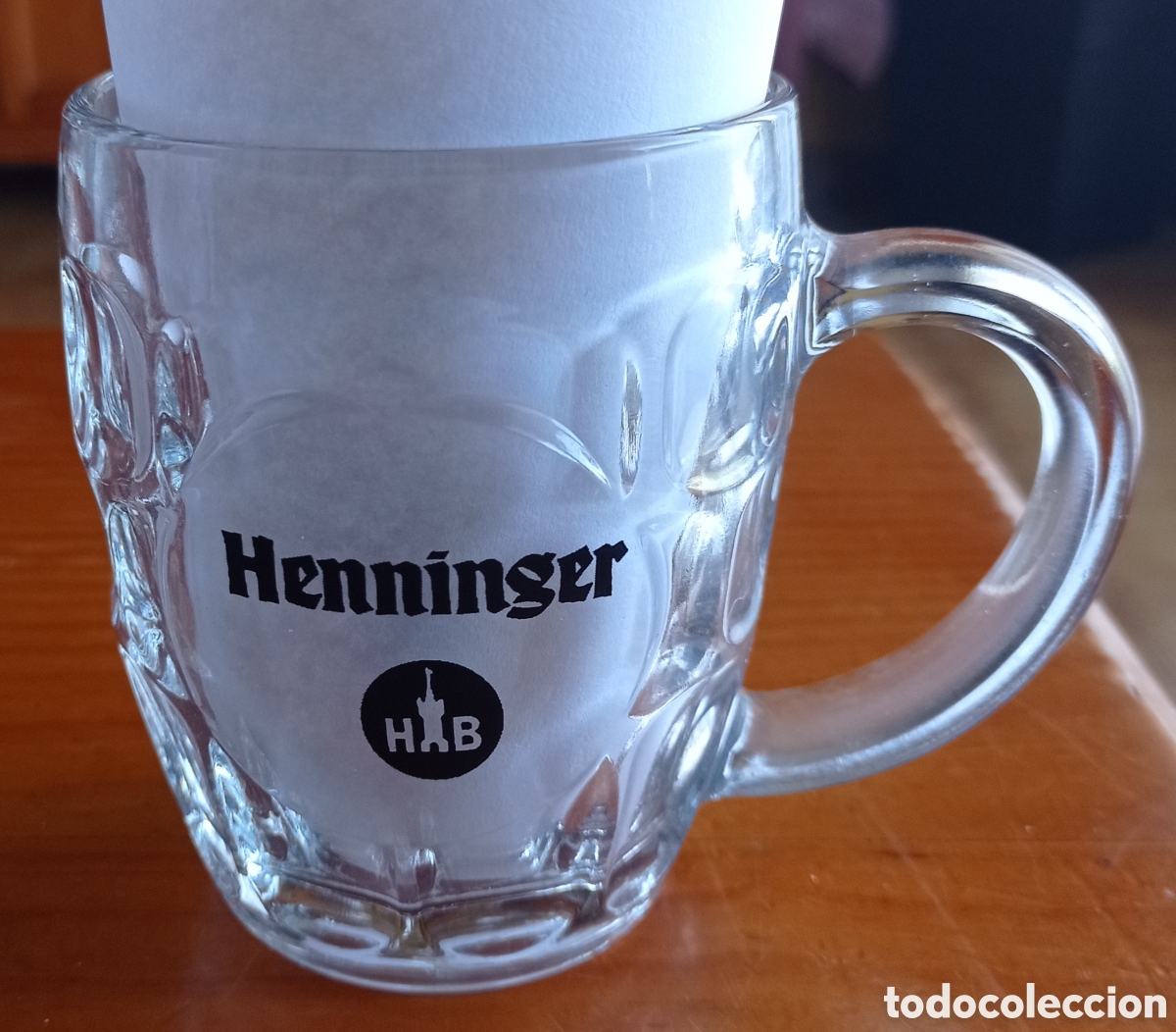 Coleccionismo de cervezas: CERVEZA HENNINGER JARRA