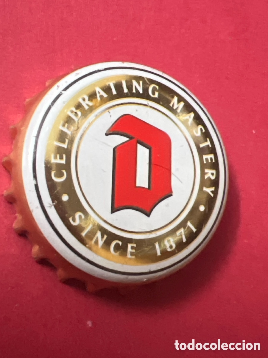 Coleccionismo de cervezas: J58. CHAP&Oacute;N CERVEZA - D celebrating mastery since 1871