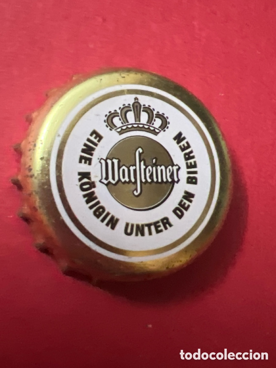 Coleccionismo de cervezas: T4/X48/O3. CHAPA CERVEZA - Warsteiner Die K&ouml;nigin unter den Bieren