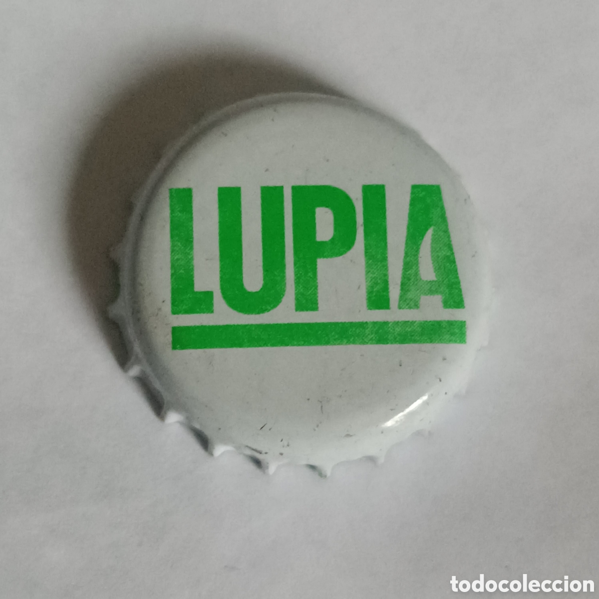 Coleccionismo de cervezas: Chapa de cerveza LUPIA DE ESTRELLA GALICIA.