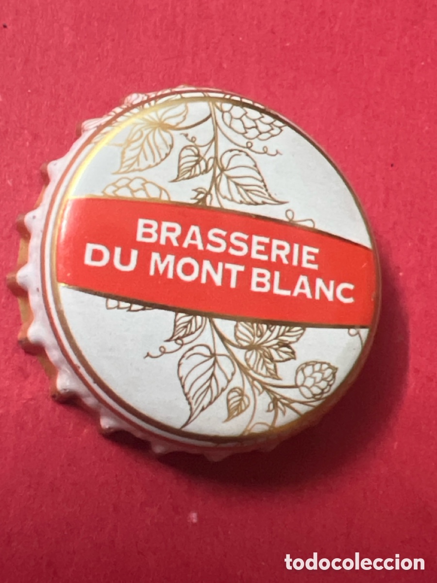 Coleccionismo de cervezas: T4/X48/O6. CHAPA CERVEZA - Brasserie du Mont Blanc