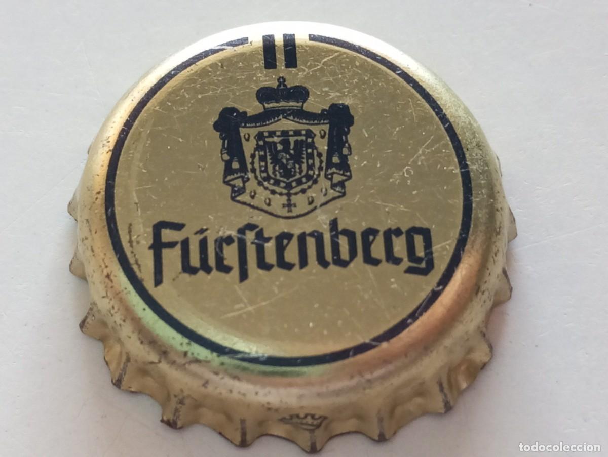 Coleccionismo de cervezas: Chapa tap&oacute;n corona de la cerveza alemana F&Uuml;RSTENBERG