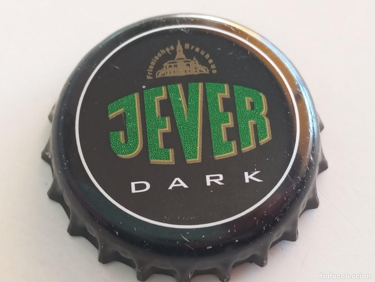 Coleccionismo de cervezas: Chapa tap&oacute;n corona de la cerveza alemana JEVER DARK
