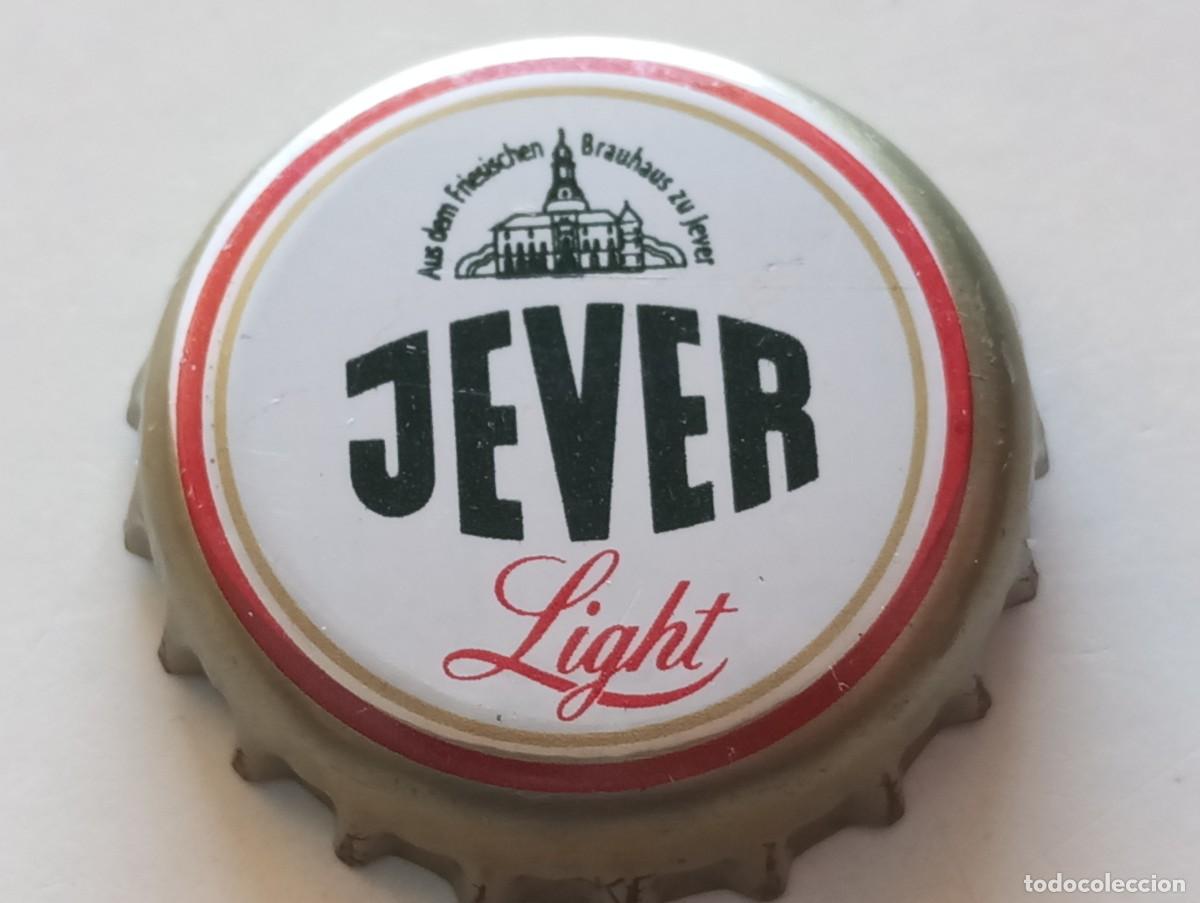 Coleccionismo de cervezas: Chapa tap&oacute;n corona de la cerveza alemana JEVER LIGHT
