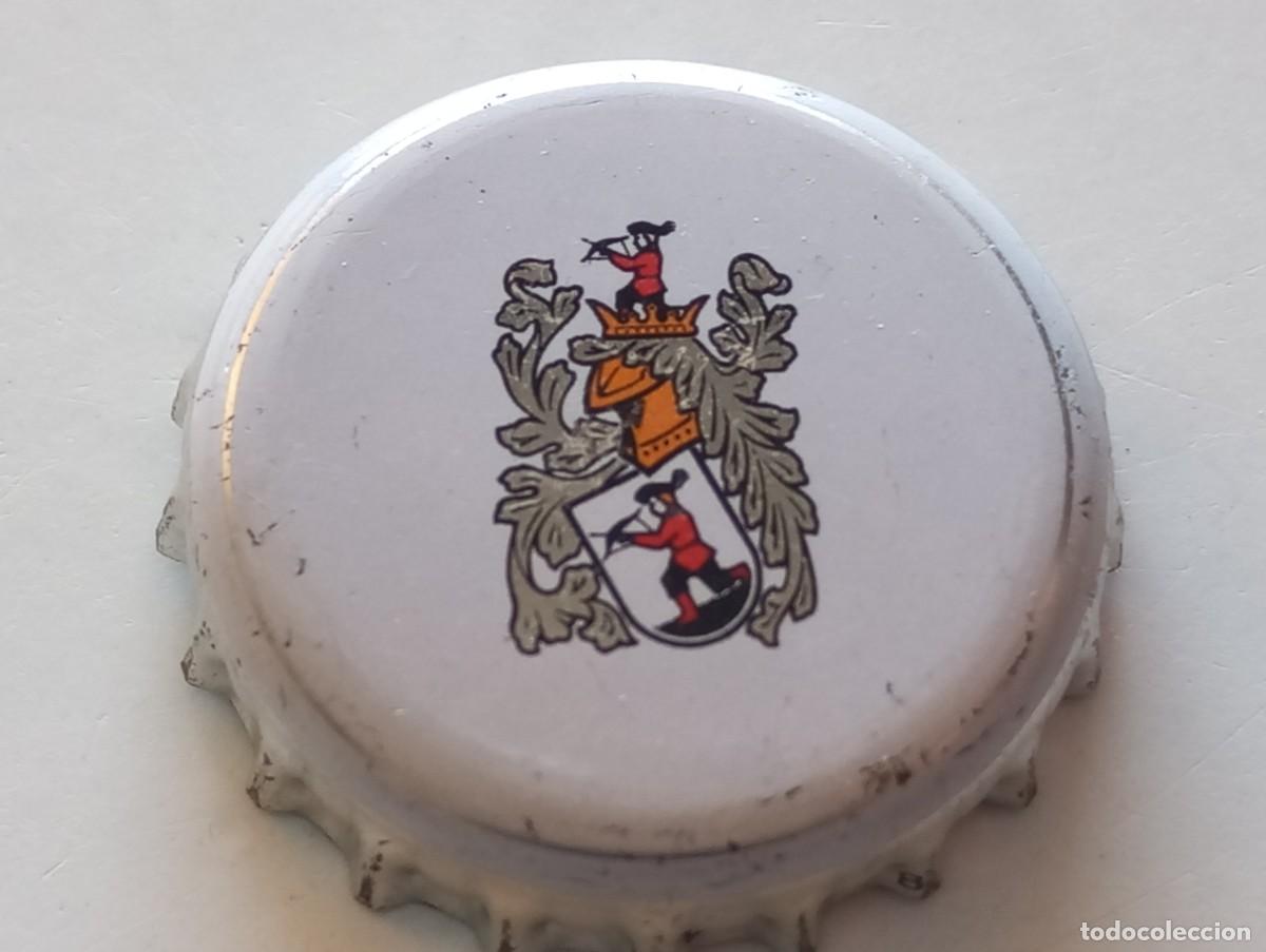 Coleccionismo de cervezas: Chapa tap&oacute;n corona de la cerveza alemana HOHENFELDER