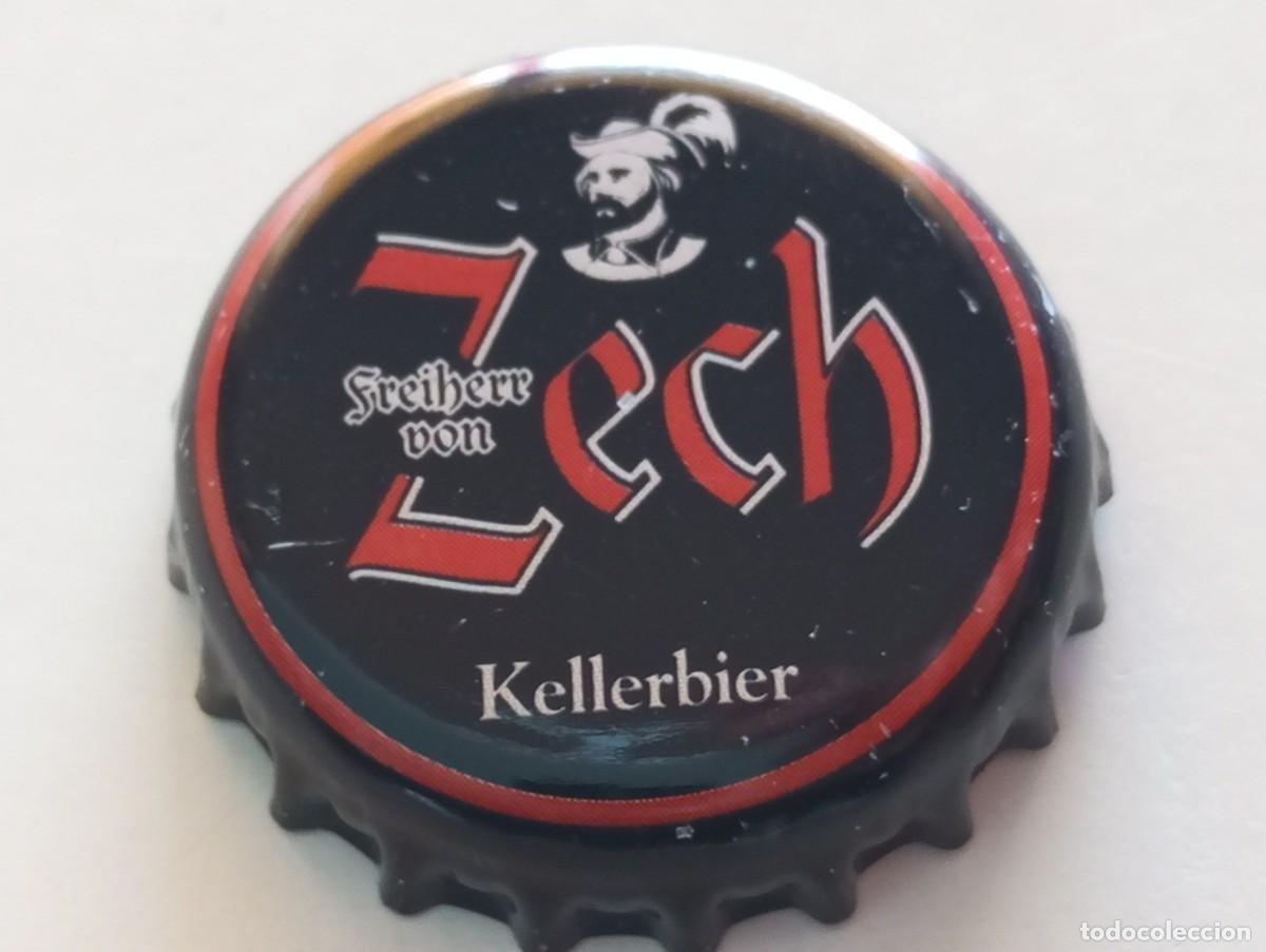 Coleccionismo de cervezas: Chapa tap&oacute;n corona de la cerveza alemana FREIHERR VON ZECH KELLERBIER