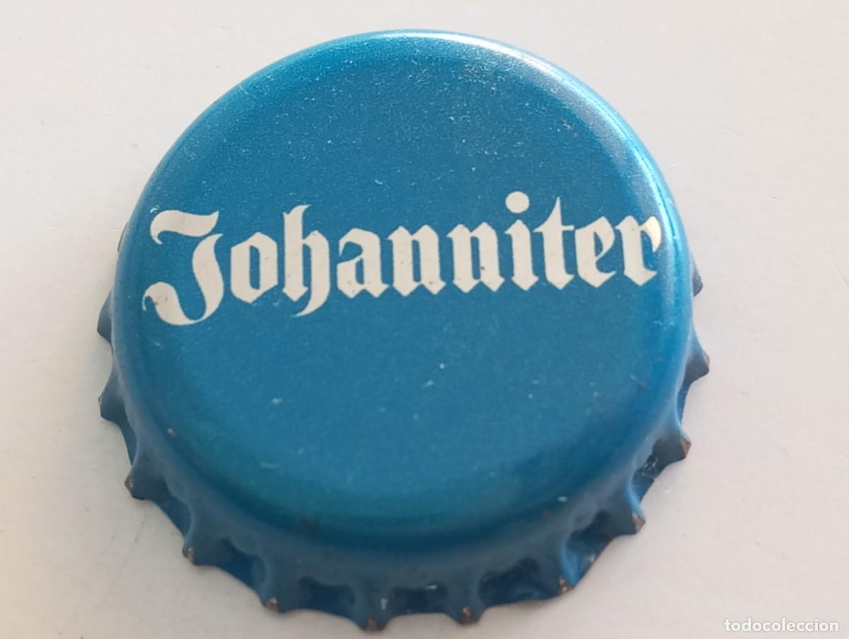 Coleccionismo de cervezas: Chapa tap&oacute;n corona de la cerveza alemana JOHANNITER