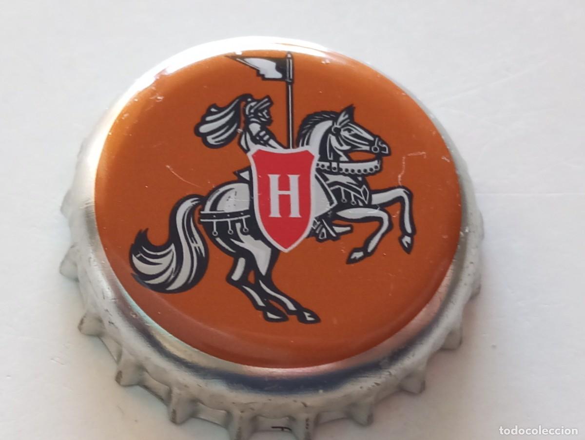 Coleccionismo de cervezas: Chapa tap&oacute;n corona de la cerveza alemana HOLSTEN BERNSTEIN LAGER