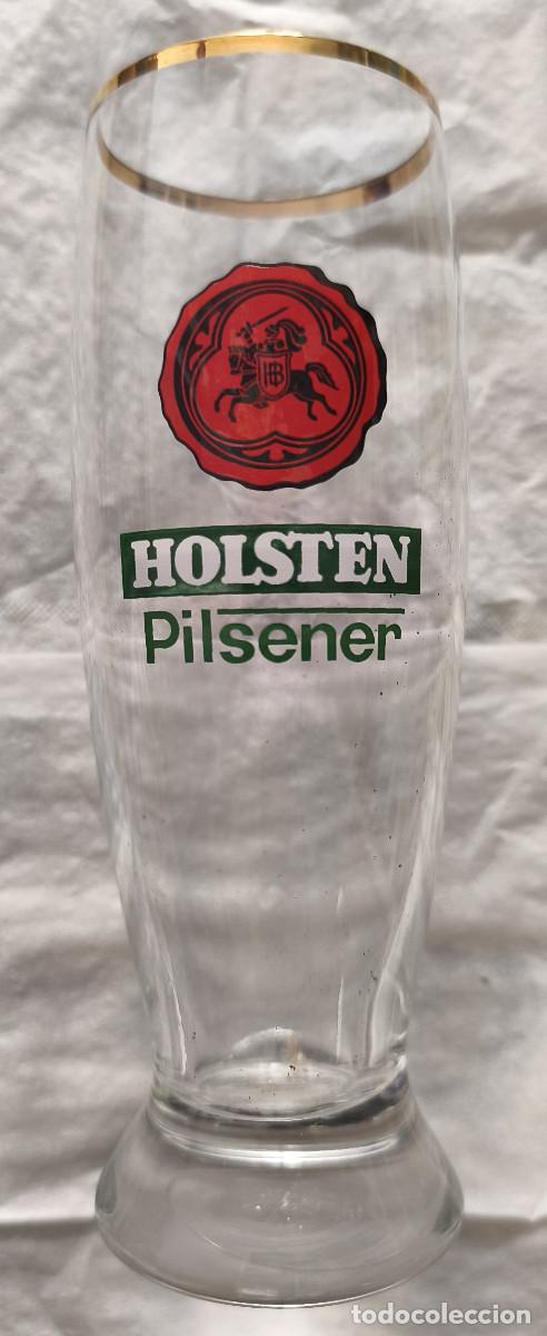 Coleccionismo de cervezas: VASO COPA CERVEZA - HOLSTEN Pilsener - 25 cl.