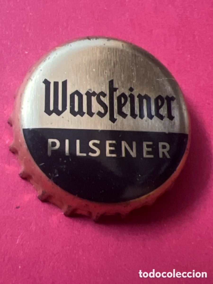Collectable Beer: T4/X59/C4. CHAPA TAPON CORONA CERVEZA WARSTEINER PREMIUM BEER (ALEMANIA)