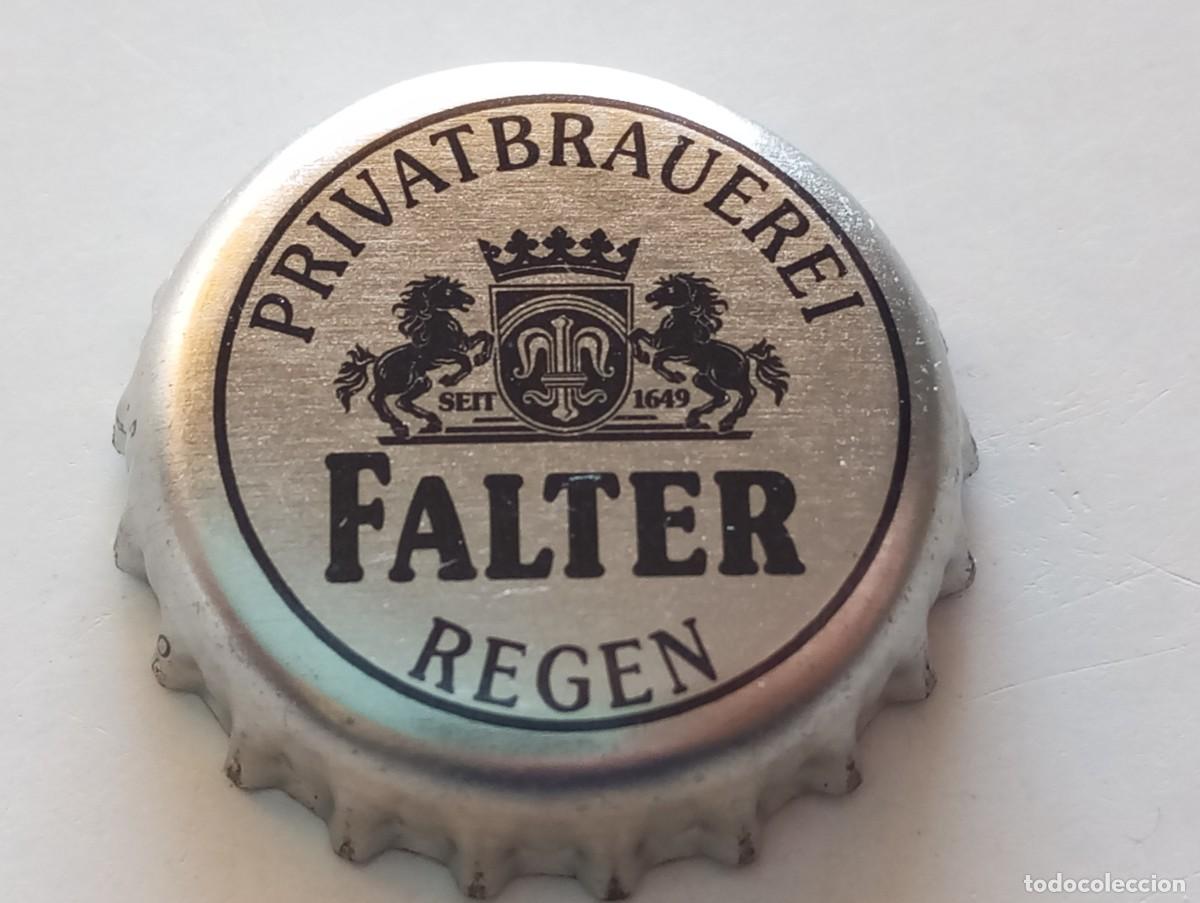 Coleccionismo de cervezas: Chapa tap&oacute;n corona de la cerveza alemana FALTER PRIVATBRAUEREI SEIT 1649 - REGEN