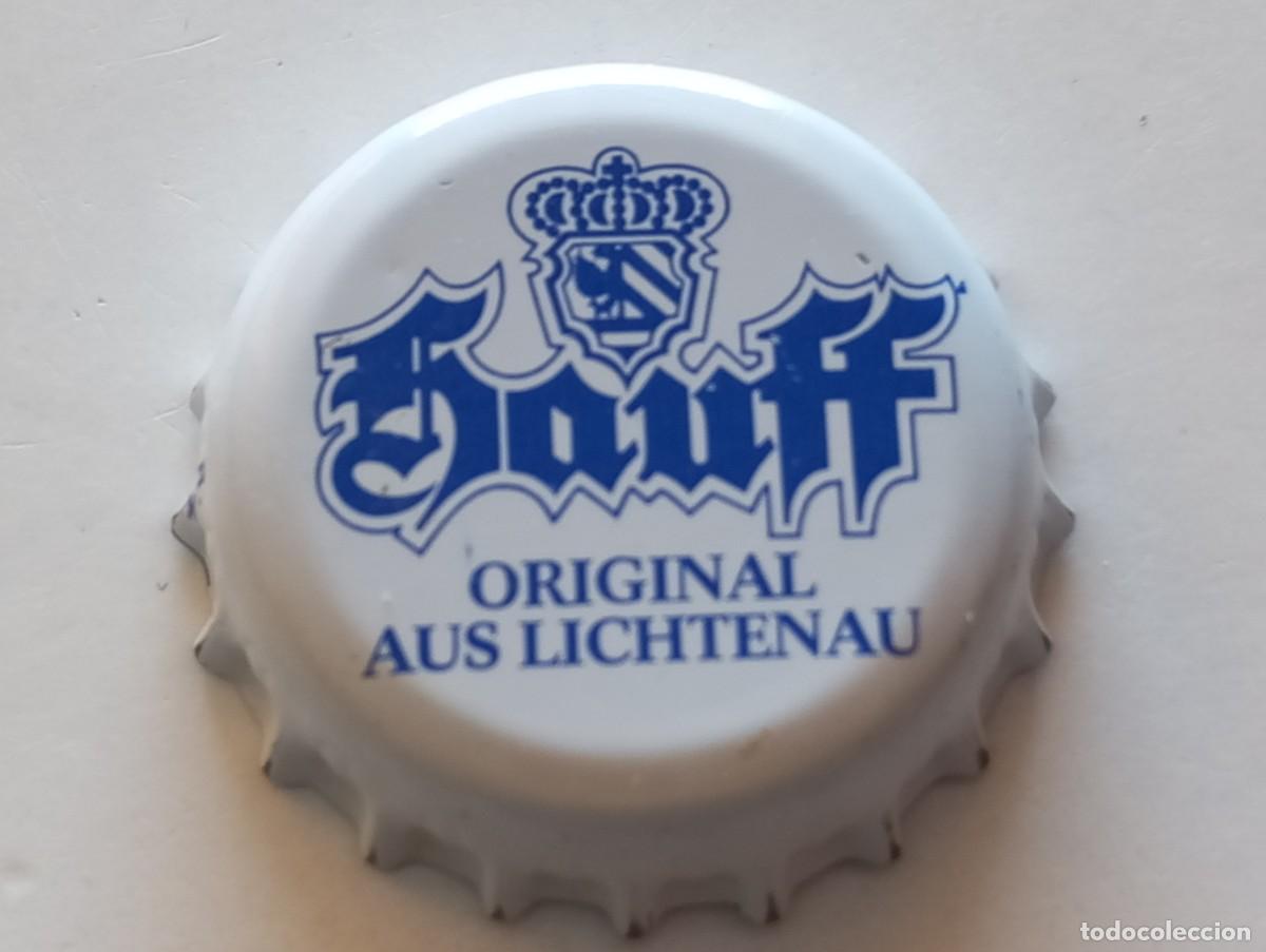 Coleccionismo de cervezas: Chapa tap&oacute;n corona de la cerveza alemana HAUFF ORIGINAL AUS LICHTENAU