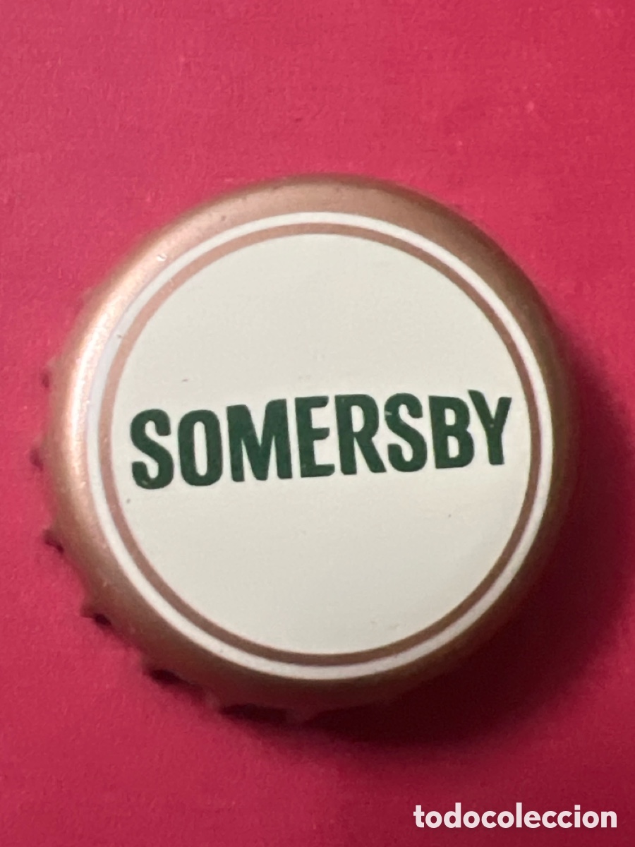 Coleccionismo de cervezas: T4/X59/E3. Chapa tap&oacute;n corona POLACO de la bebida danesa SOMERSBY