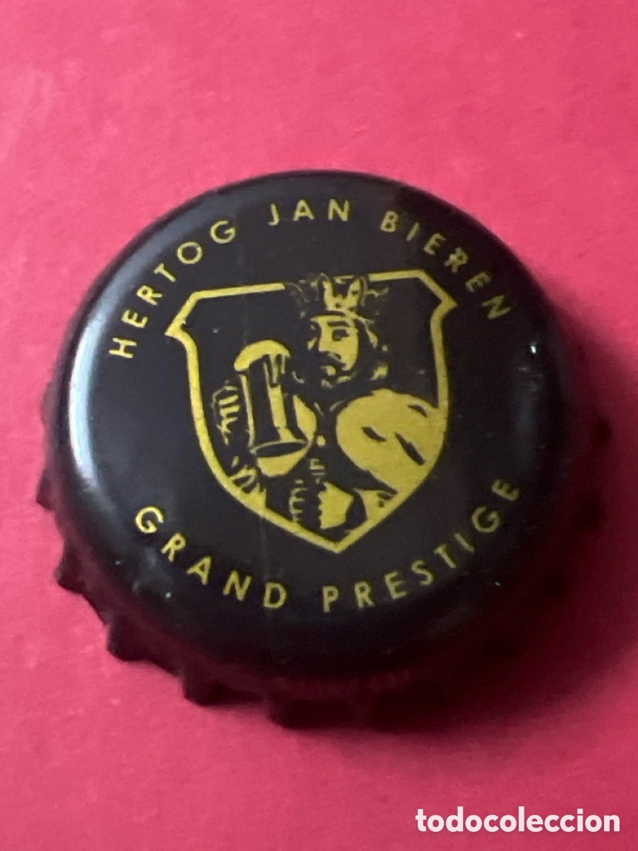 Colecionismo de cervejas: T4/X59/F1. Chapa Cerveza Hertog Jan Grand Prestige