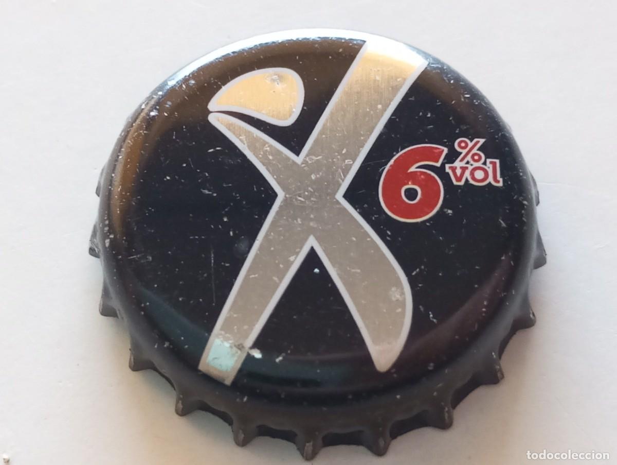 Colecionismo de cervejas: Chapa tap&oacute;n corona de la cerveza alemana MIXERY 6%
