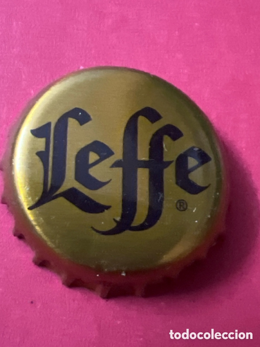Coleccionismo de cervezas: T4/X59/P5. 6/N6. CHAPA CORONA CERVEZA LEFFE