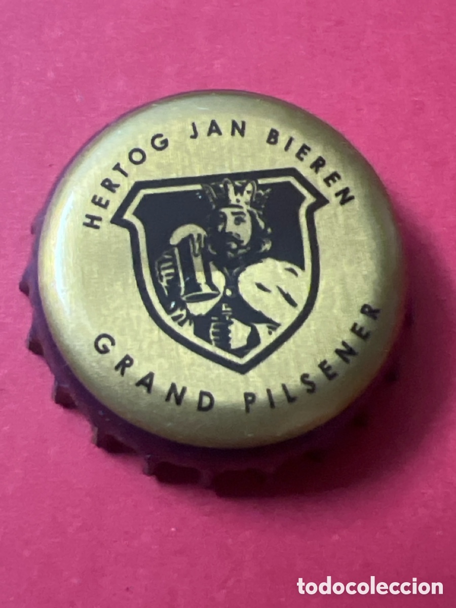 Coleccionismo de cervezas: T4/X59/G5. CHAPA CERVEZA - Hertog Jan Bieren Grand Pilsener