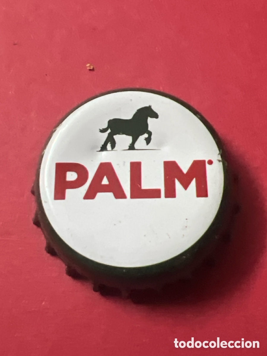 Coleccionismo de cervezas: T4/X59/H5. Chapa tap&oacute;n corona de la cerveza belga PALM