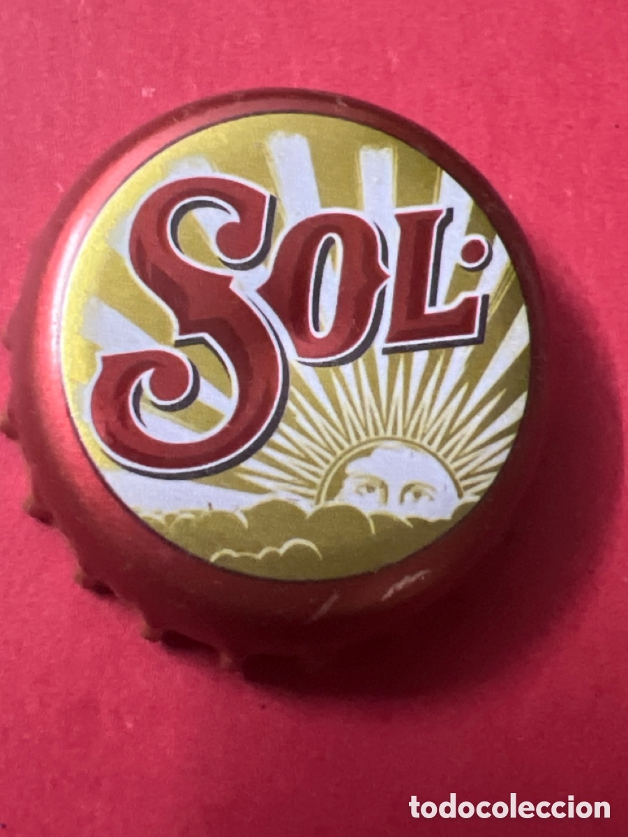 Coleccionismo de cervezas: T4/X59/N5. CHAPA TAPON CORONA CERVEZA - SOL (MEXICO)