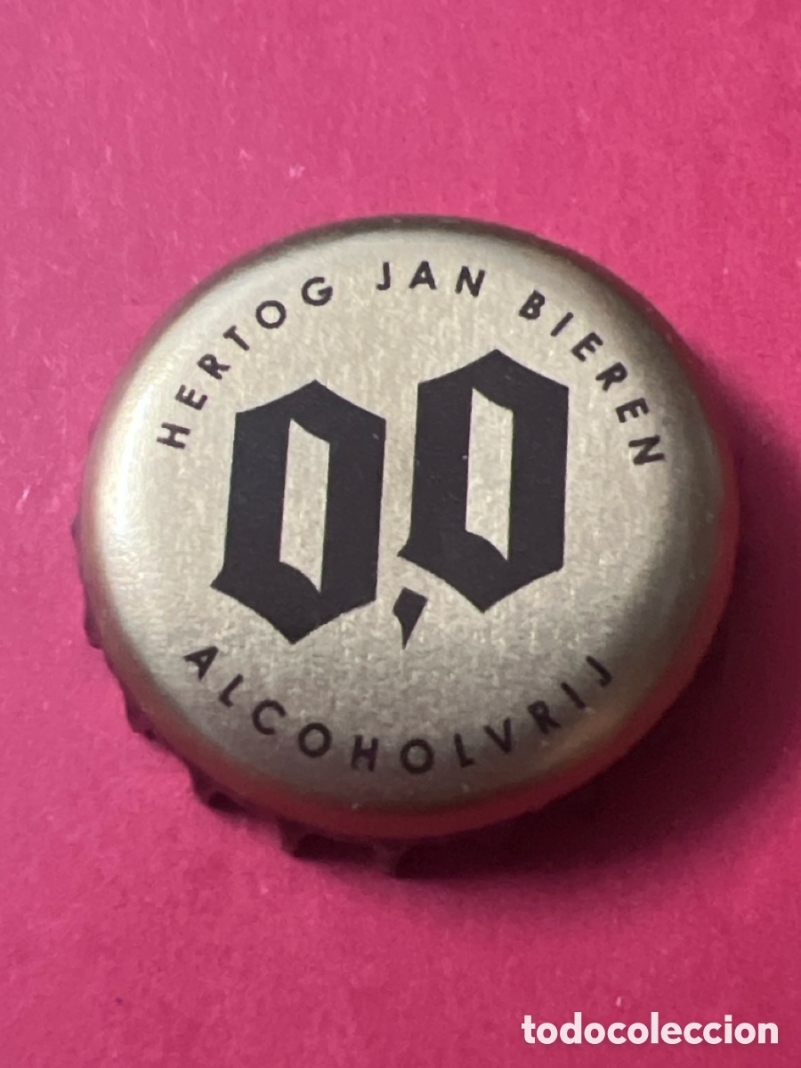 Coleccionismo de cervezas: T4/X59/O3. CHAPA CERVEZA -PA&Iacute;SES BAJOS - Hertog Jan Bieren 0,0 Alcoholvrij