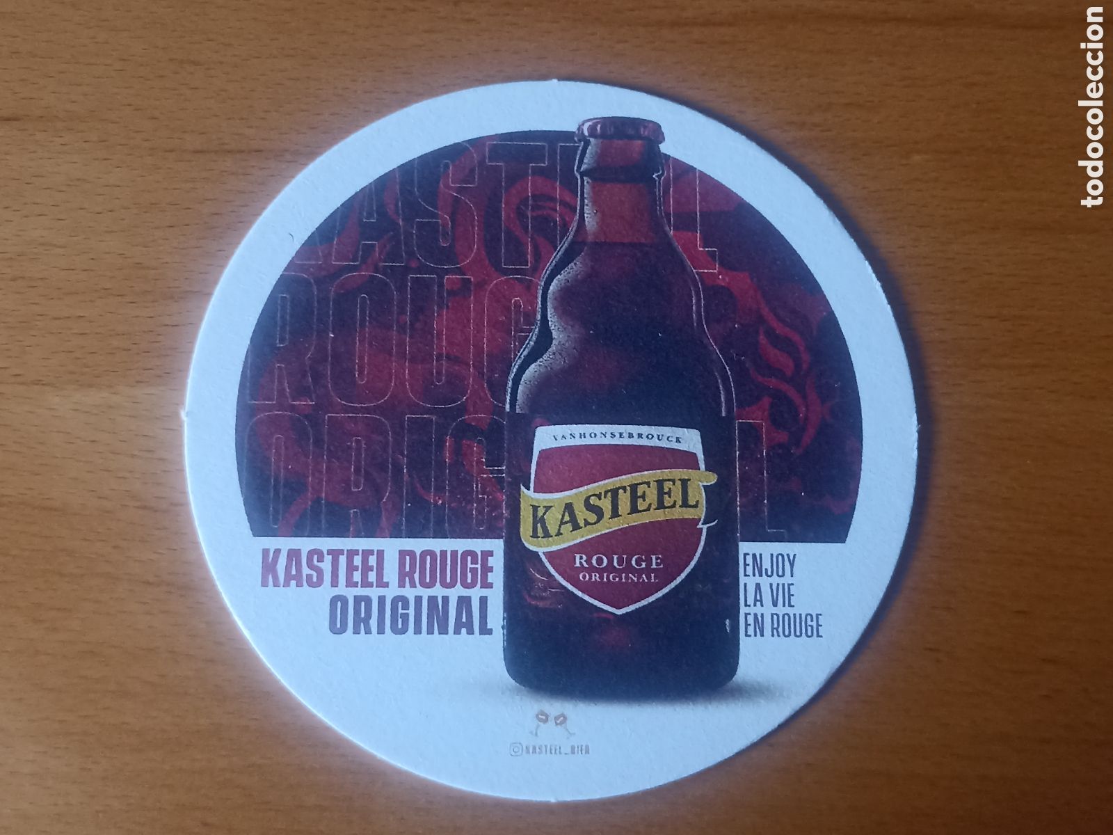 Coleccionismo de cervezas: Posavasos Cerveza Kasteel - Pedido m&iacute;nimo 3 &euro;