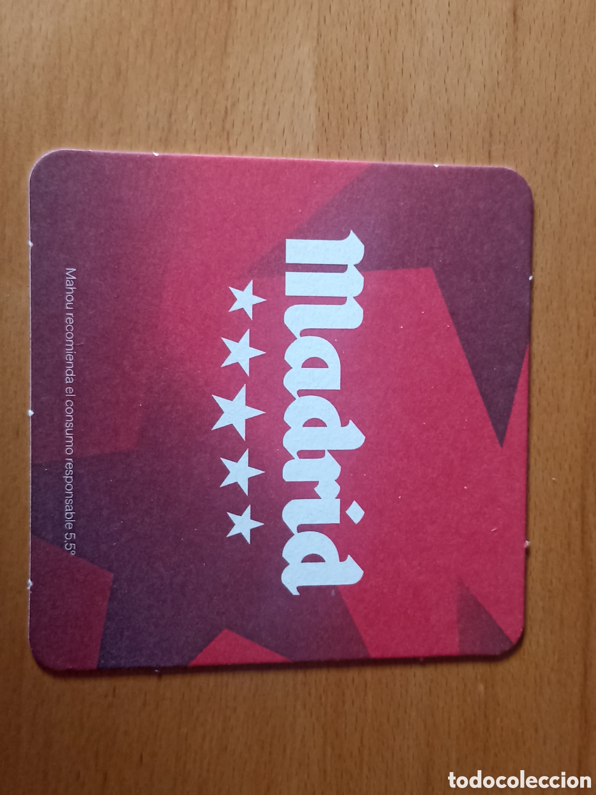 Coleccionismo de cervezas: Posavasos Cerveza Mahou Madrid - Pedido m&iacute;nimo 3 &euro;