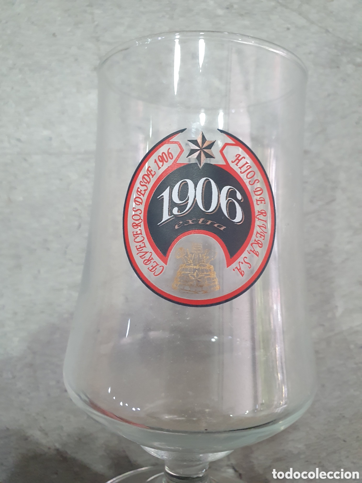 Coleccionismo de cervezas: Copa Estrella Galicia 1906. (L0) - Foto 4