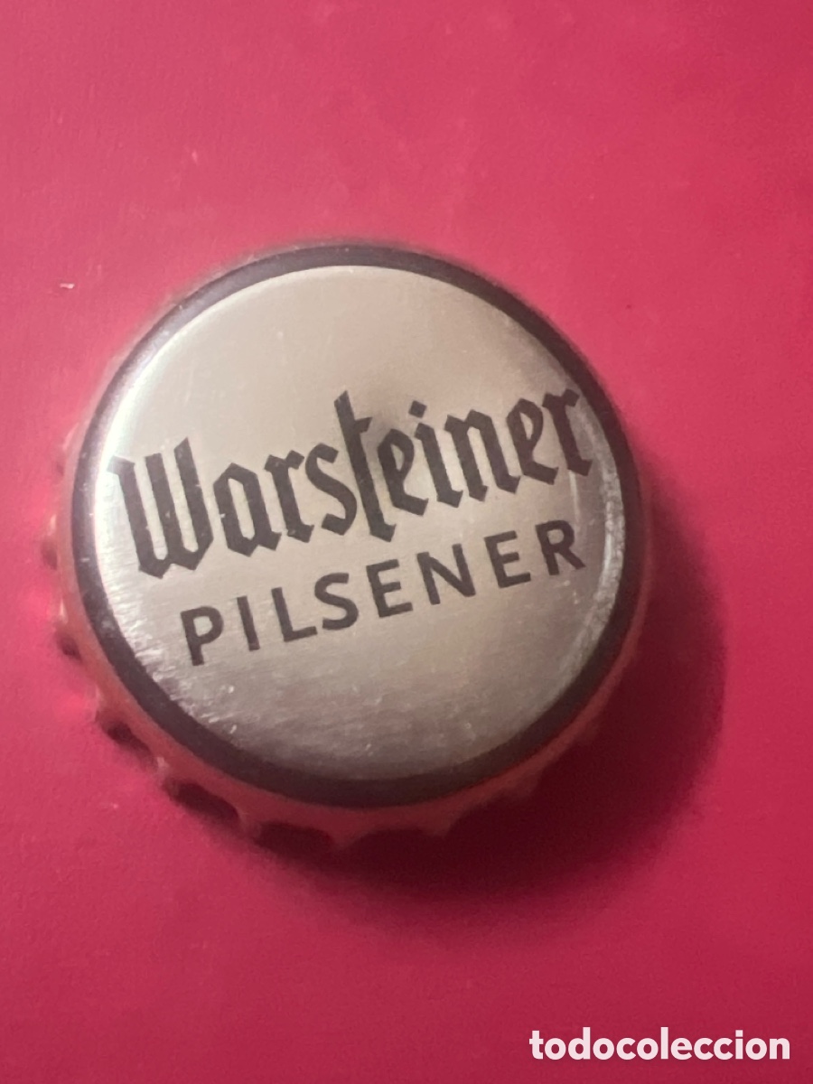 Coleccionismo de cervezas: T4/X60/H1. CHAPA CERVEZA - Warsteiner Pilsener