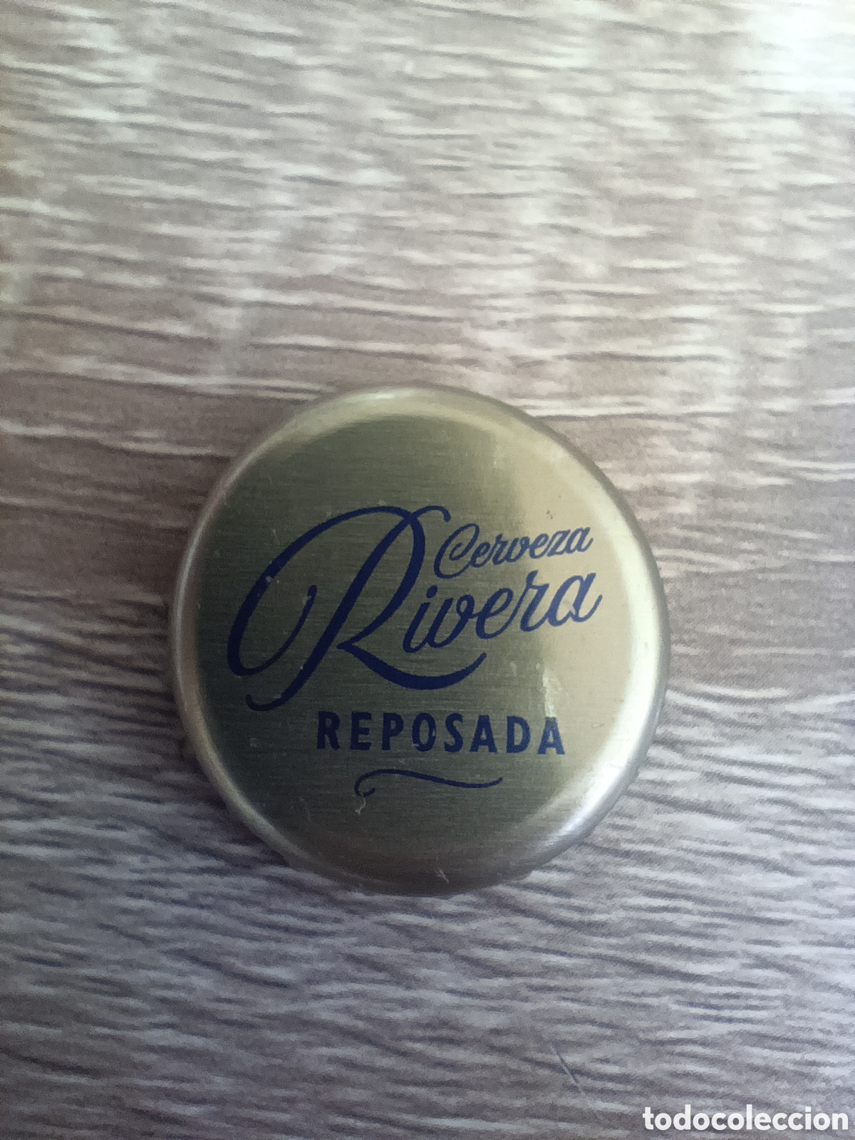 Coleccionismo de cervezas: CHAPA TAPON CORONA DE CERVEZA RIVERA REPOSADA