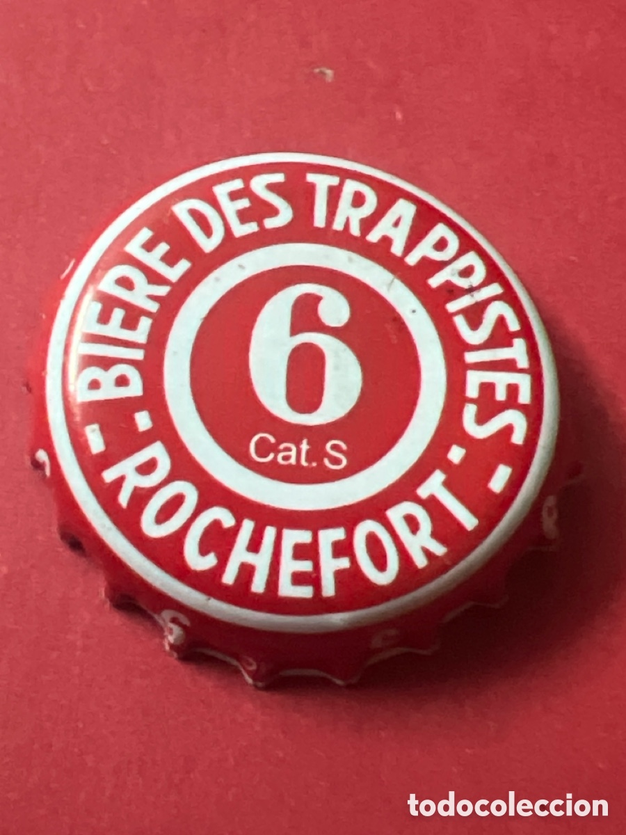 Coleccionismo de cervezas: T4/X58/A1. CHAPA TAPON CORONA - TRAPPISTES ROCHEFORT 6 - BELGICA