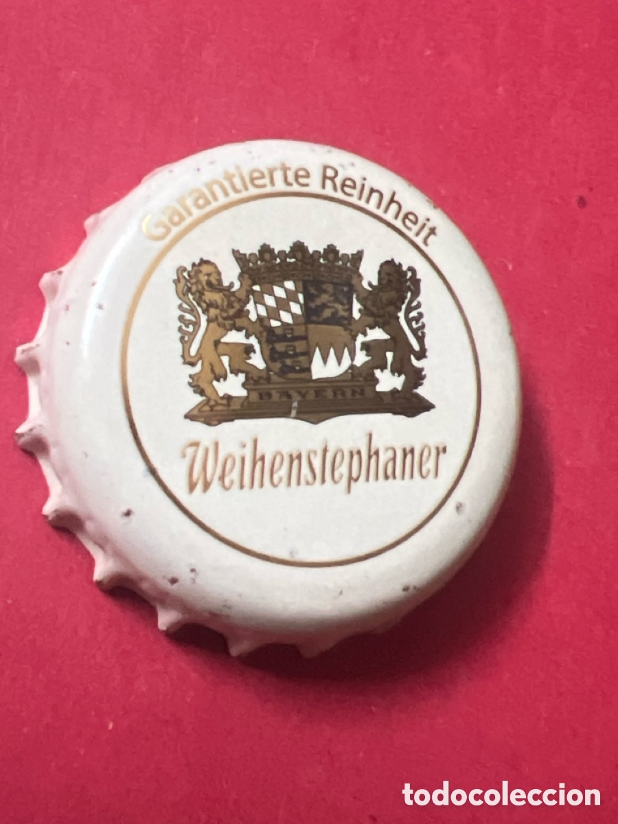 Coleccionismo de cervezas: T4/X58/A4. CHAPA CERVEZA - Weihenstephaner Garantierte Reinheit Bayern