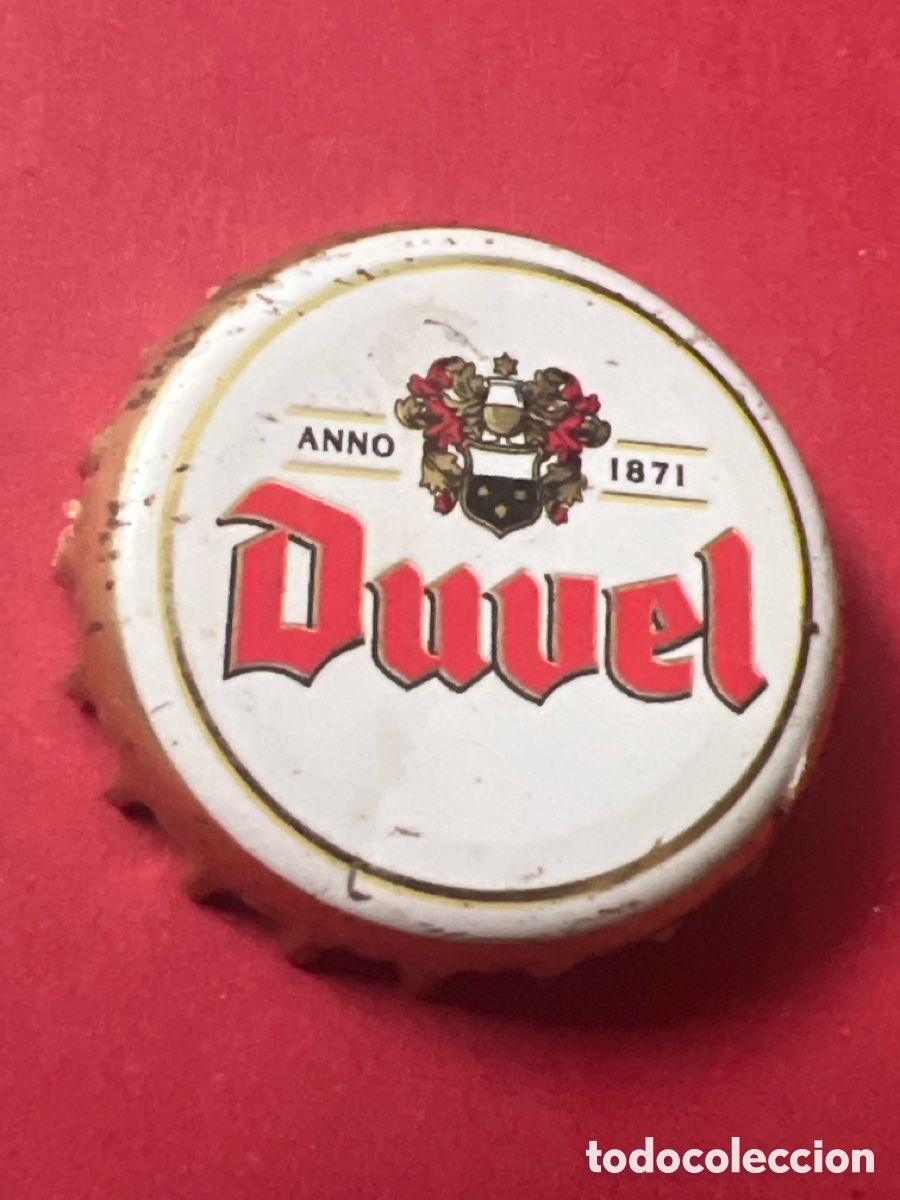 Coleccionismo de cervezas: T4/X58/A5. CHAPA DE CERVEZA - TAP&Oacute;N CORONA DUVEL