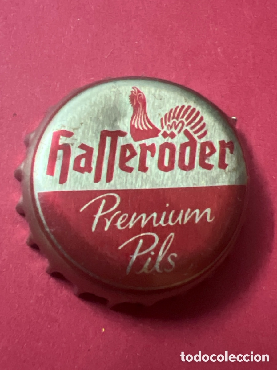Coleccionismo de cervezas: T4/X58/B5. CHAPA CERVEZA - Hasser&ouml;der Premium Pils - Foto 1