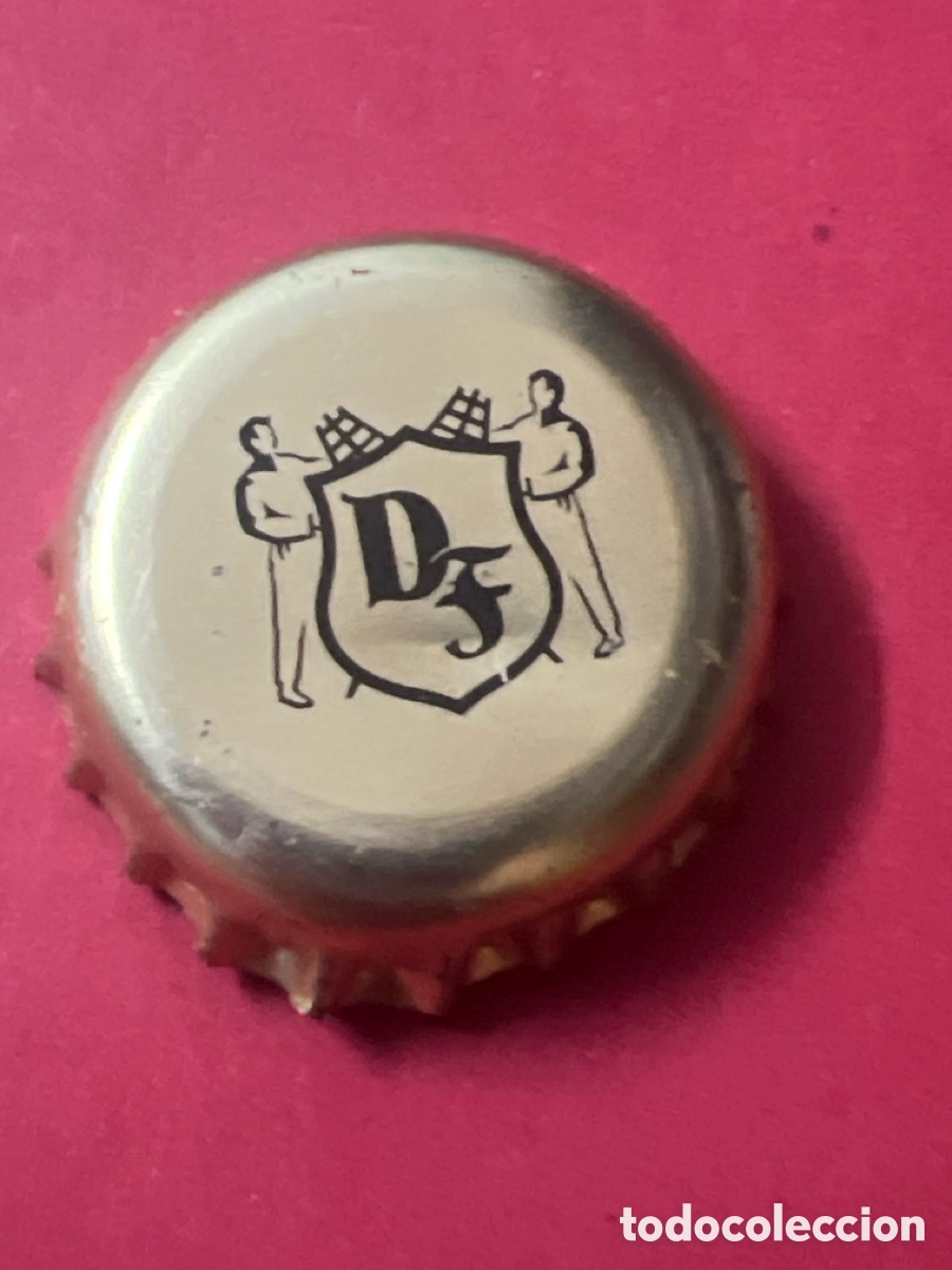 Coleccionismo de cervezas: T4/X58/C1. chapa tap&oacute;n corona de cerveza de B&eacute;lgica, Dubuisson DF
