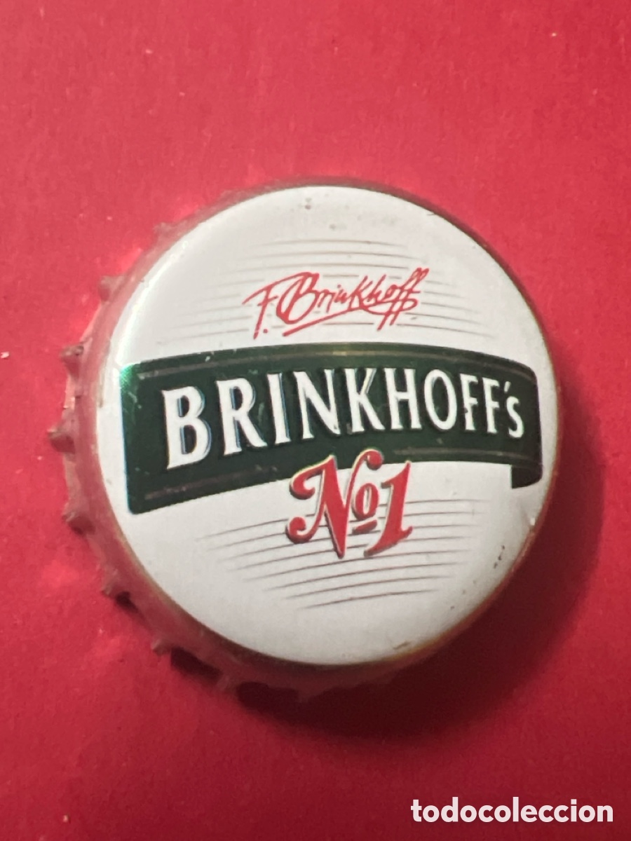 Coleccionismo de cervezas: T4/X58/C6. CHAPA CERVEZA - Brinkhoff's No1 F. Brinkhoff