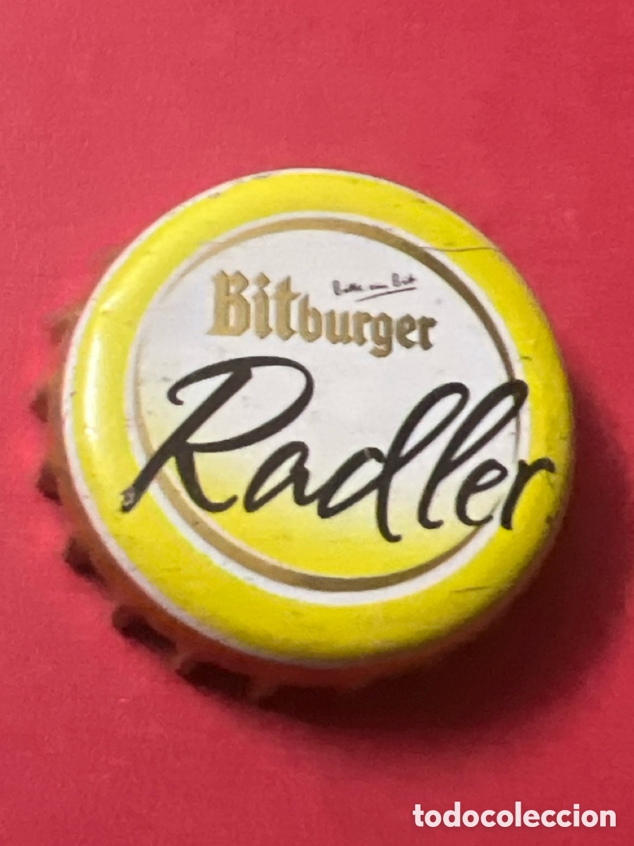 Coleccionismo de cervezas: T4/X58/E6. CHAPA CERVEZA - Bitburger Radler Bitte ein Bit