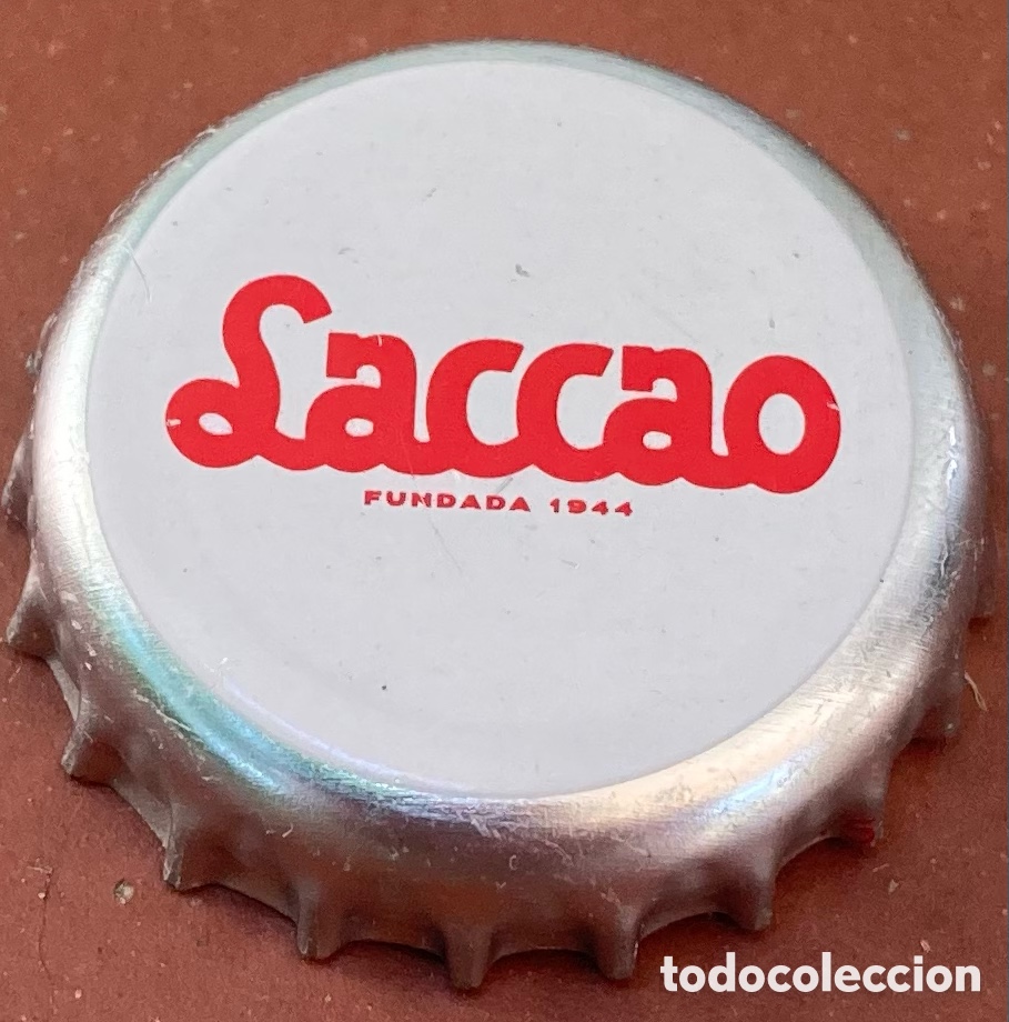 Coleccionismo de cervezas: TAP&Oacute;N CORONA BOTTLE CAP CAPSULE CHAPA BATIDO LACTEO LACCAO (3). MALLORCA.-LOTE N. 880--CARMANJO