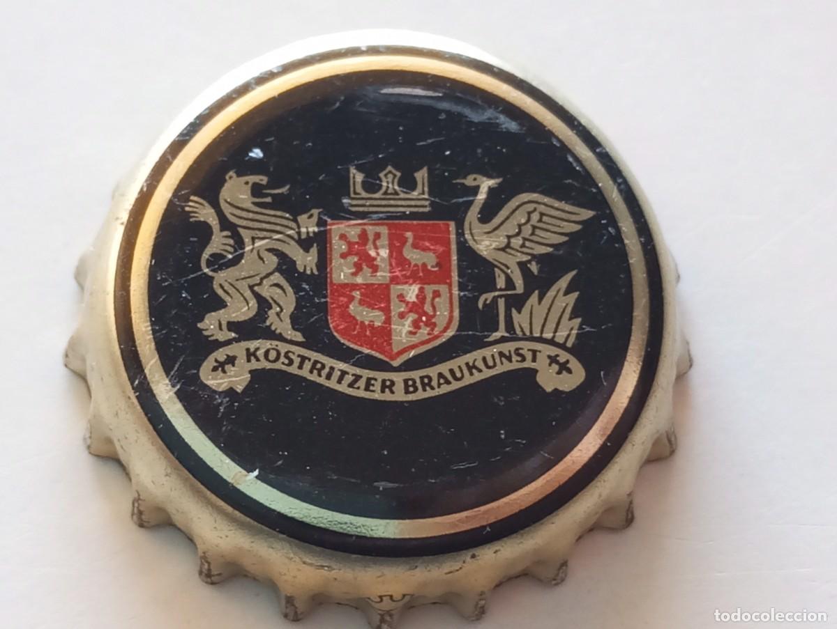 Coleccionismo de cervezas: Chapa tap&oacute;n corona de la cerveza alemana K&Ouml;STRITZER BRAUKUNST