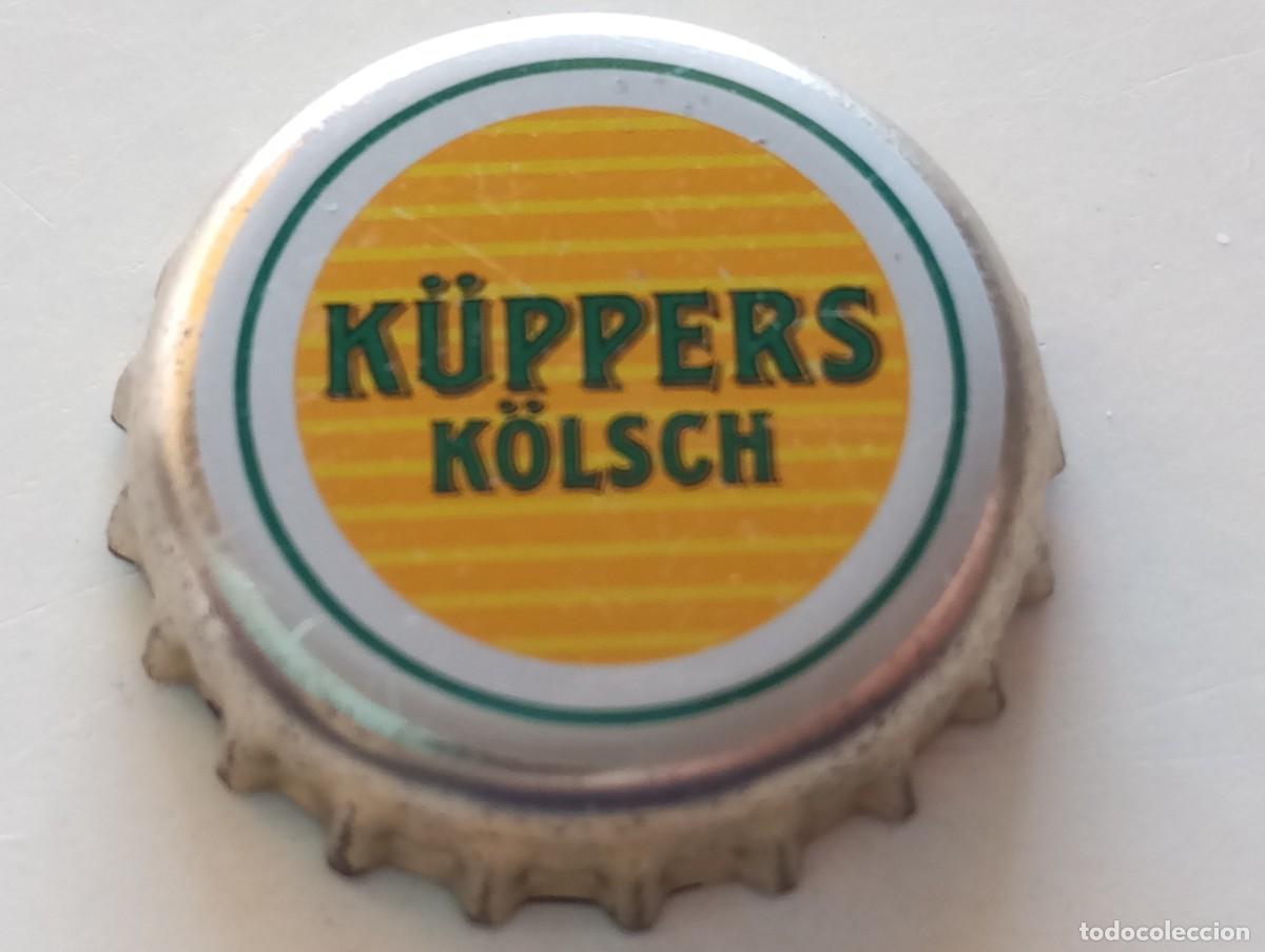 Coleccionismo de cervezas: Chapa tap&oacute;n corona de la cerveza alemana K&Uuml;PPERS K&Ouml;LSCH