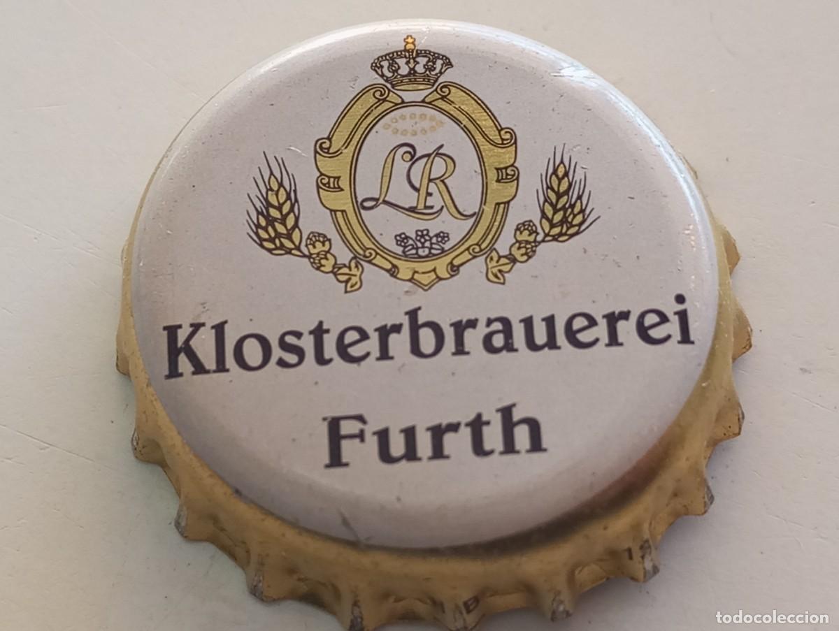 Coleccionismo de cervezas: Chapa tap&oacute;n corona de la cerveza alemana KLOSTERBRAUEREI F&Uuml;RTH