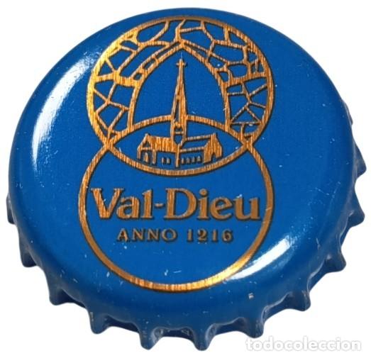 Coleccionismo de cervezas: Belgica Capsule Bi&egrave;re Beer Crown Cap Val Dieu Blonde RP390 tap&oacute;n corona