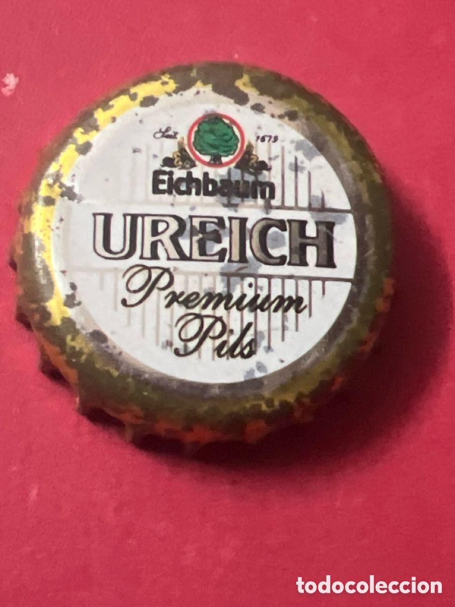 Coleccionismo de cervezas: T4/X58/J3. CHAPA CERVEZA - Eichbaum Ureich Premium Pils seit 1679