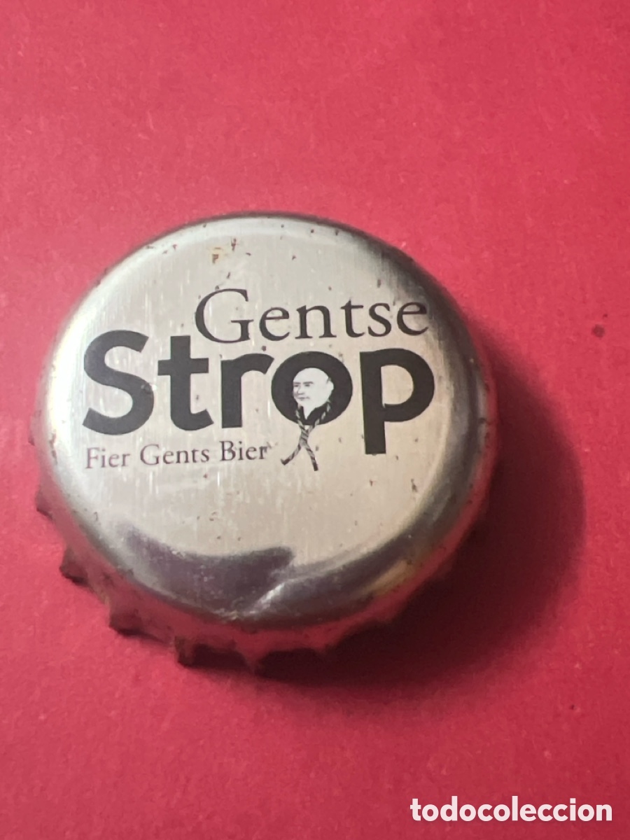 Coleccionismo de cervezas: T4/X58/J5. TAPON CORONA CAPSULA CHAPA CERVEZA GENTSE STROP (B&Eacute;LGICA)