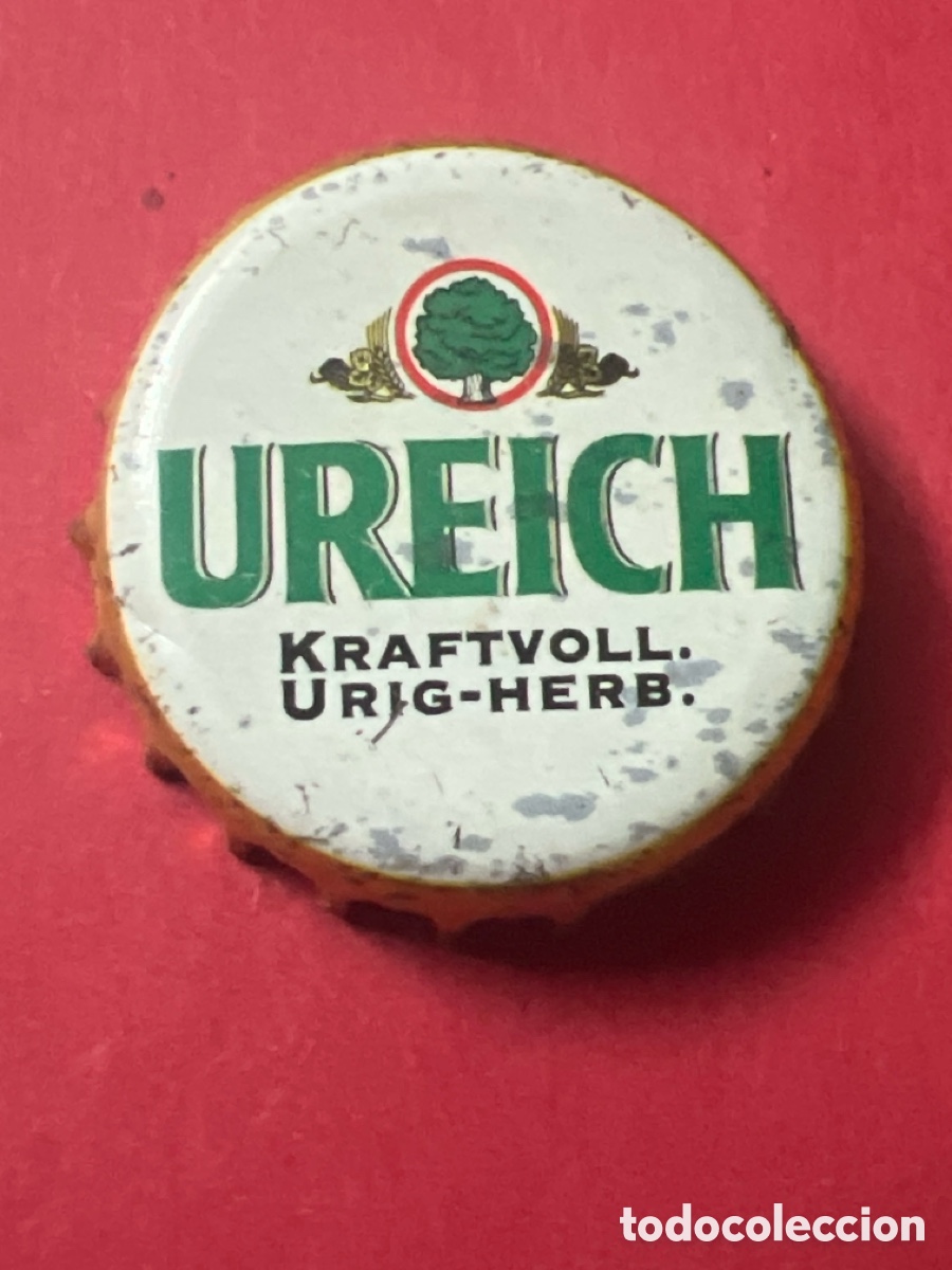 Coleccionismo de cervezas: T4/X58/L6. CHAPA CERVEZA - Ureich Kraftvoll. Urig-Herb.
