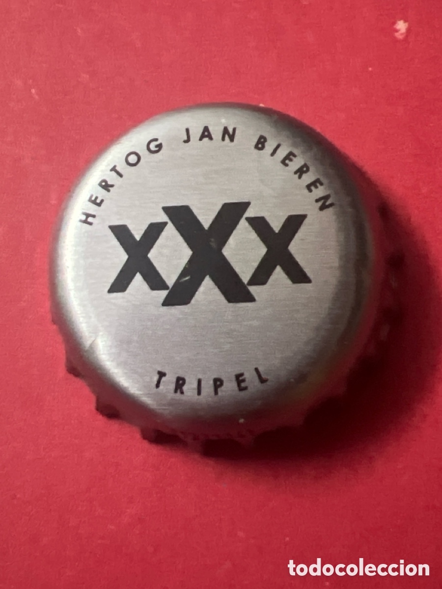 Coleccionismo de cervezas: T4/X58/M1. CHAPA CERVEZA - Hertog Jan Bieren XXX Tripel